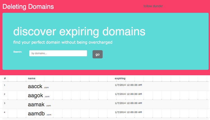 deleting domains